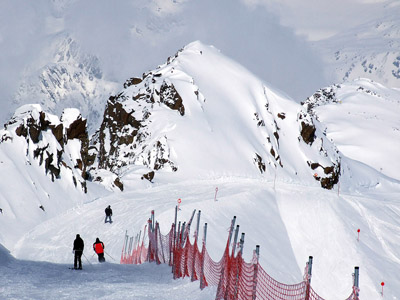 Winter in den Alpen