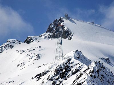 Winter in den Alpen