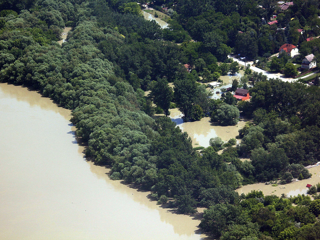 Hochwasser an der Donau