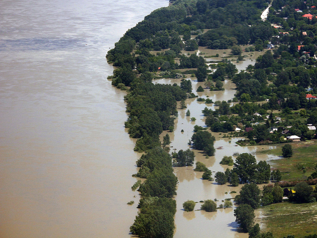 Hochwasser an der Donau