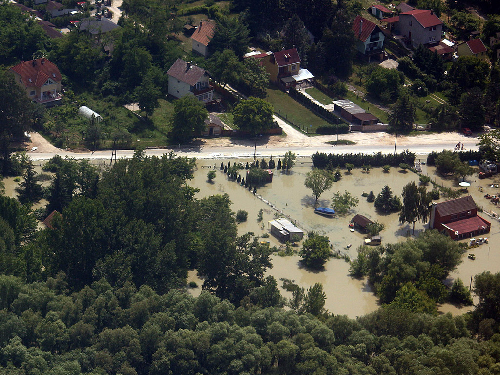 Hochwasser an der Donau