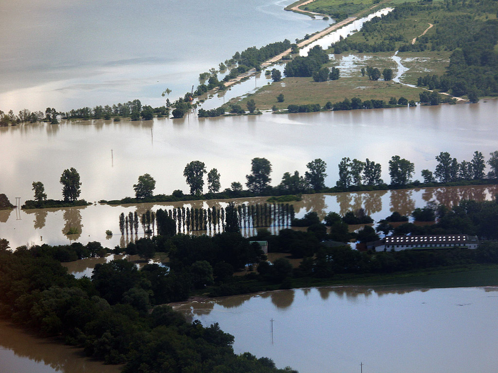 Hochwasser an der Donau