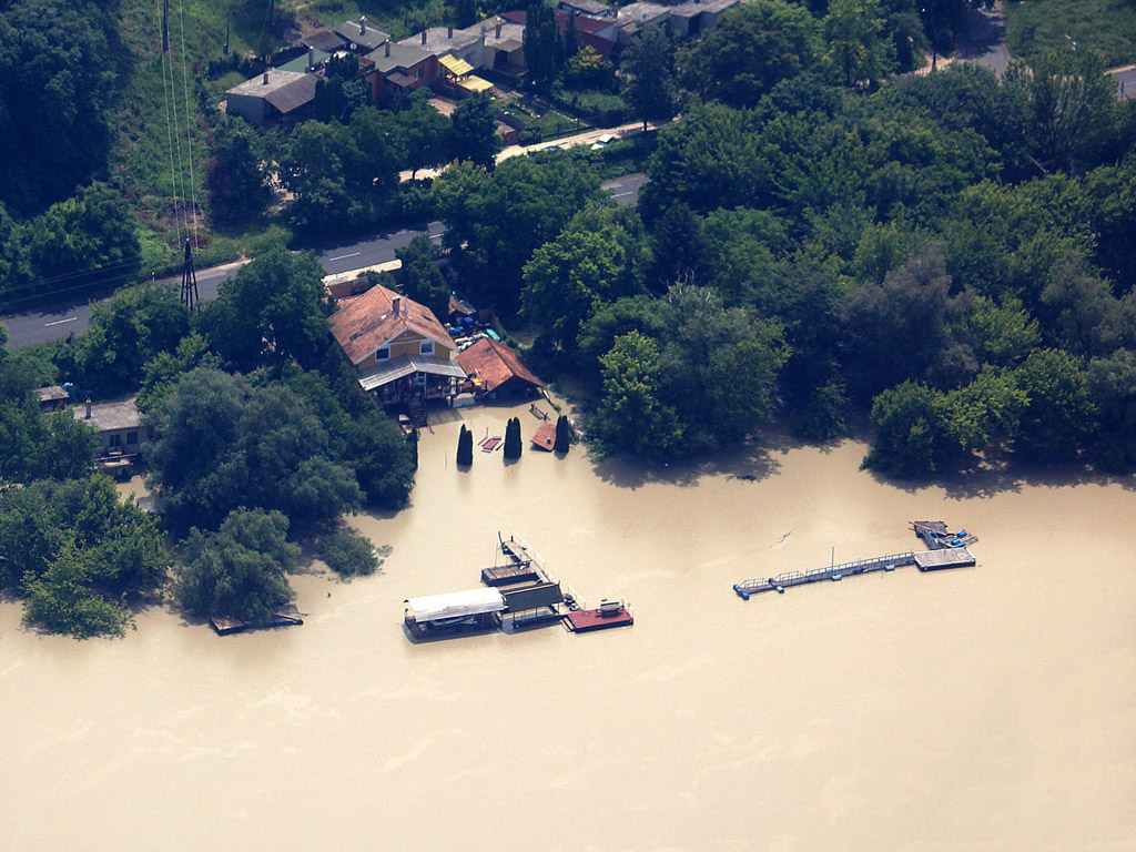 Hochwasser an der Donau