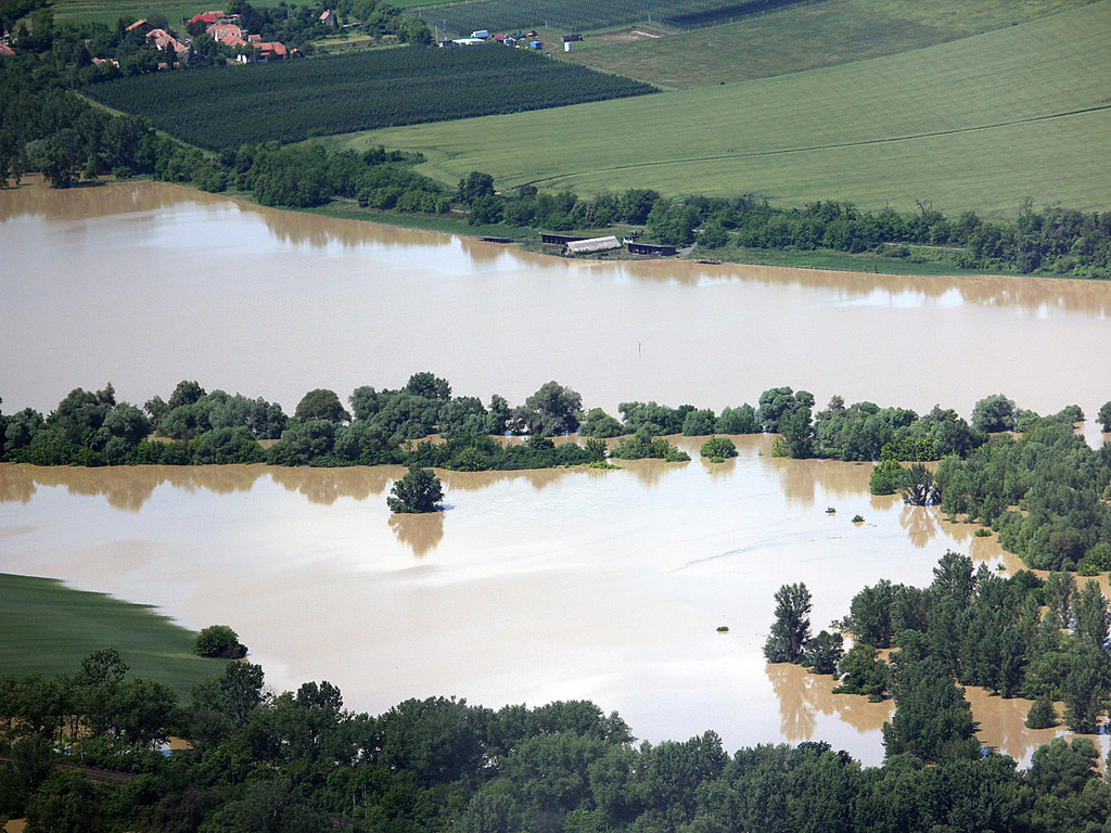 Hochwasser an der Donau