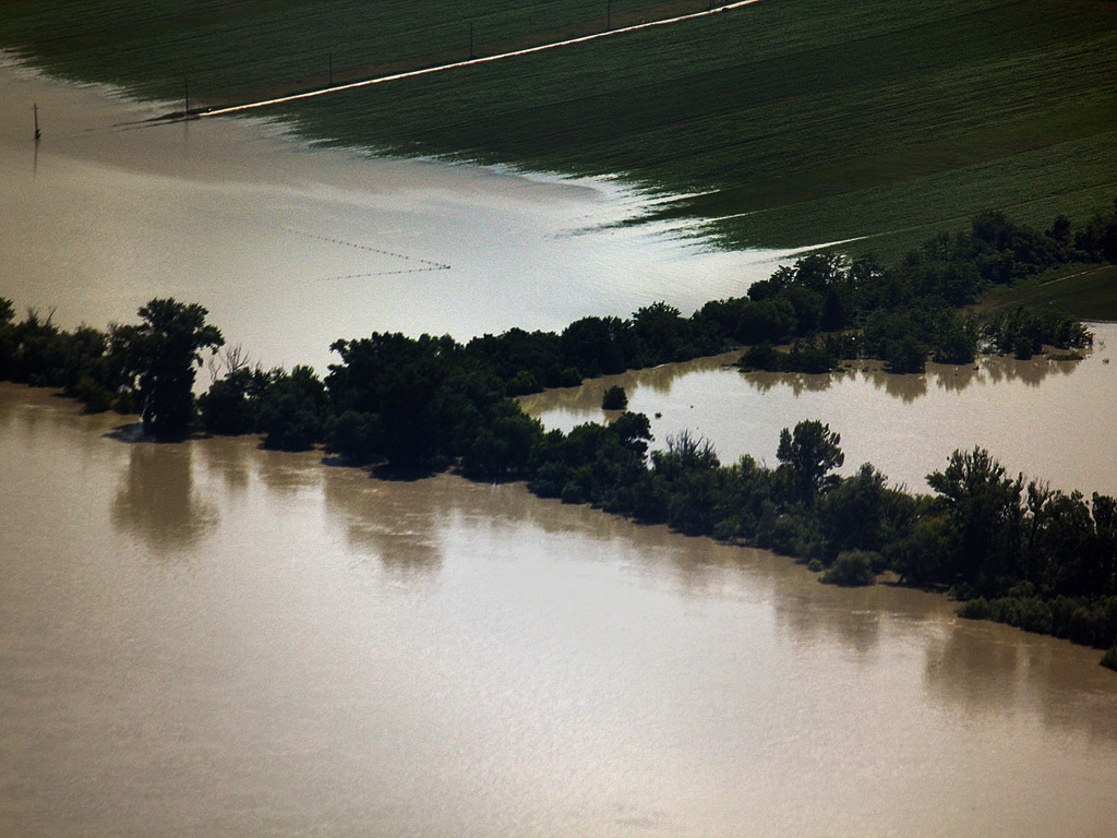 Hochwasser an der Donau