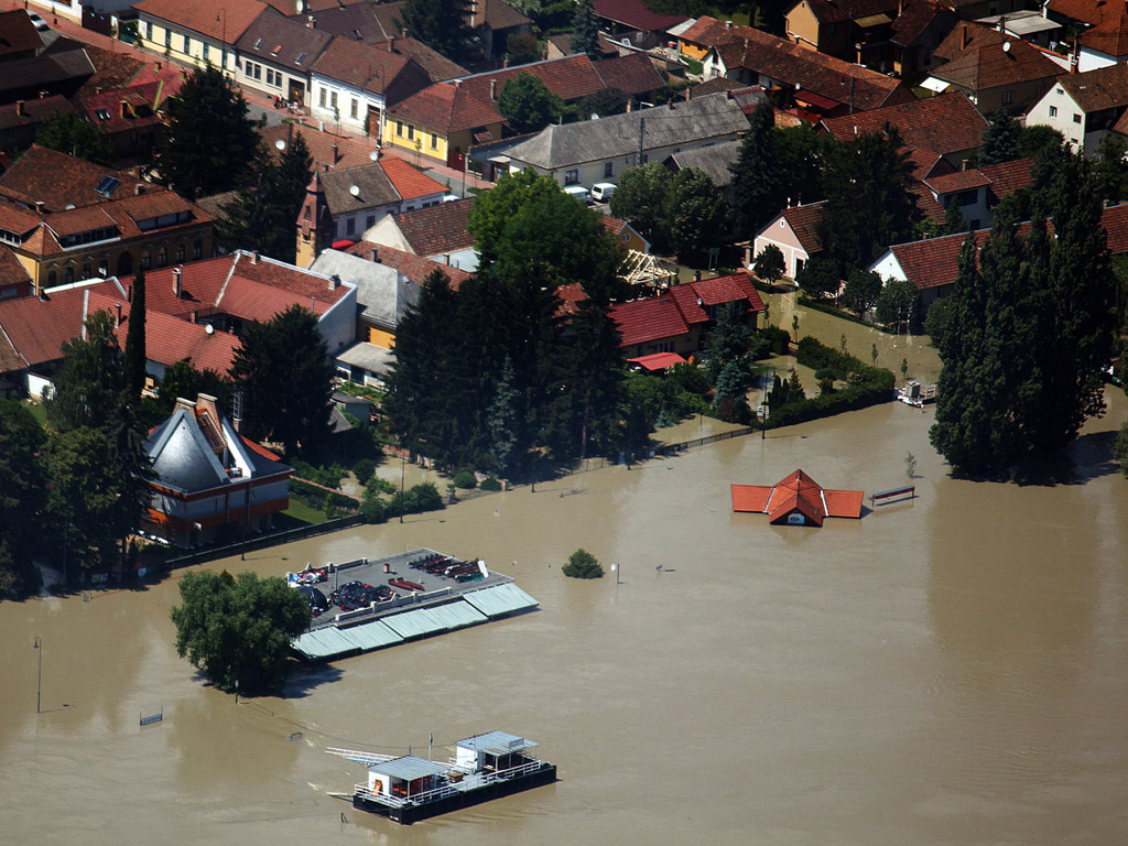 Hochwasser an der Donau