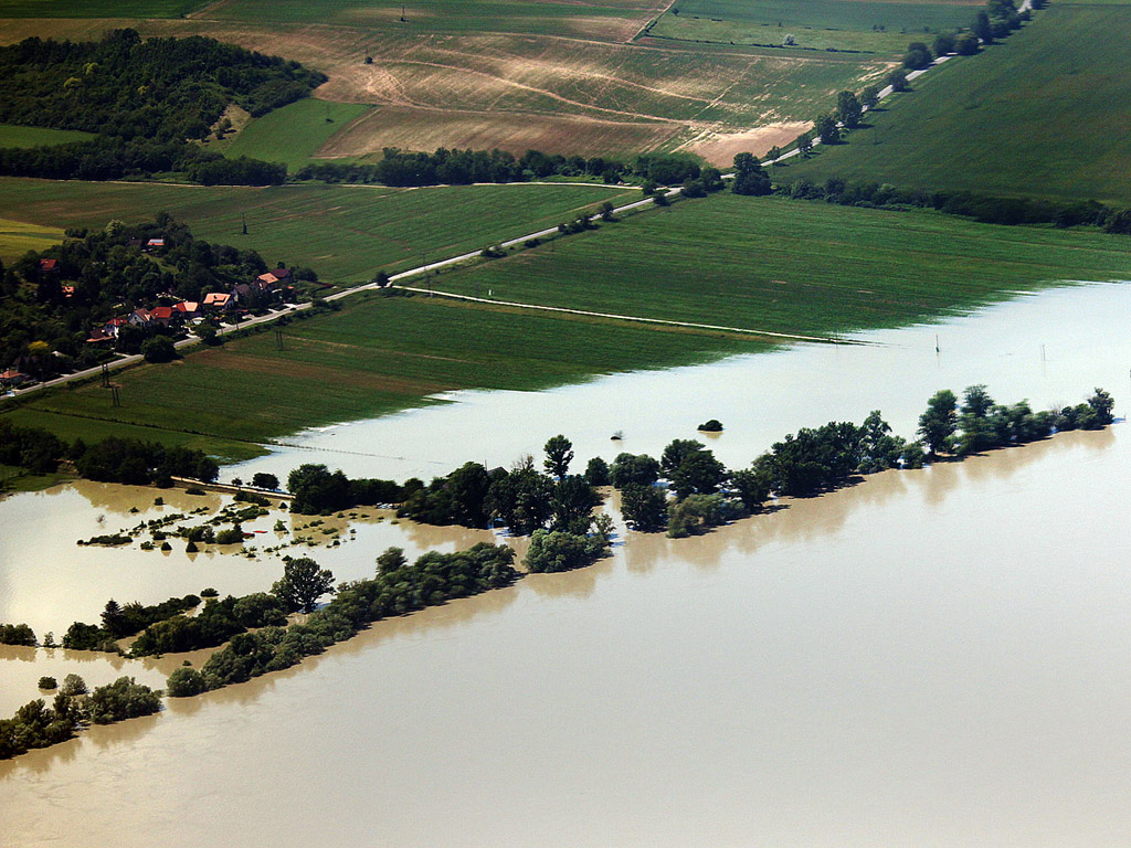 Hochwasser an der Donau