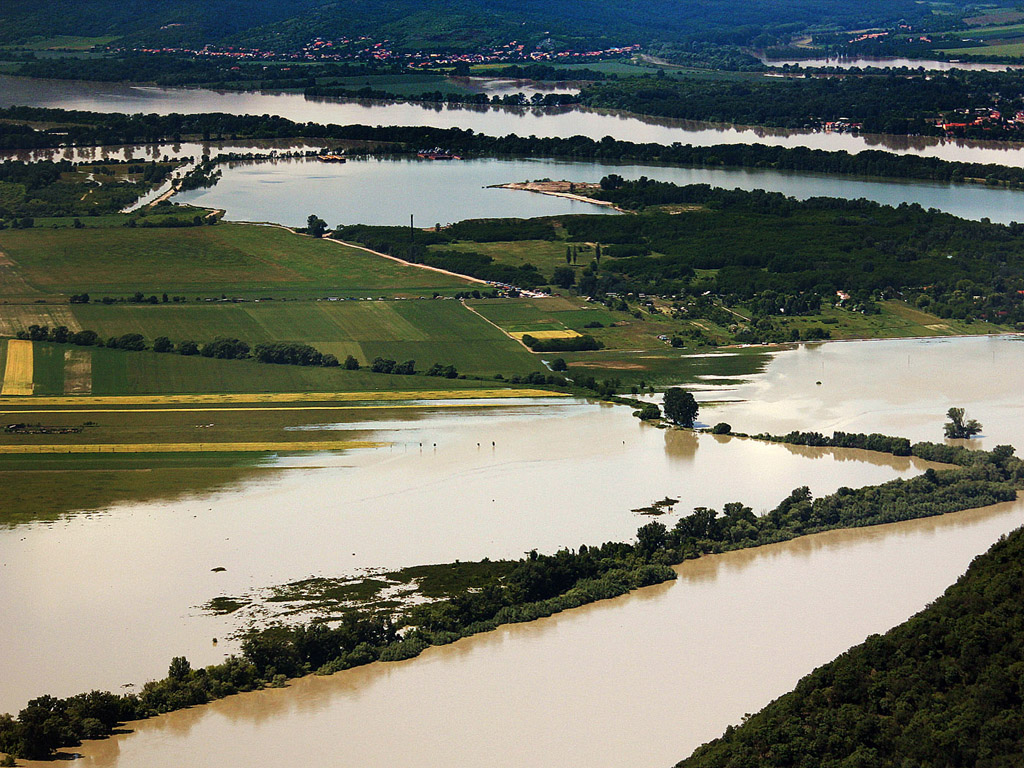 Hochwasser an der Donau