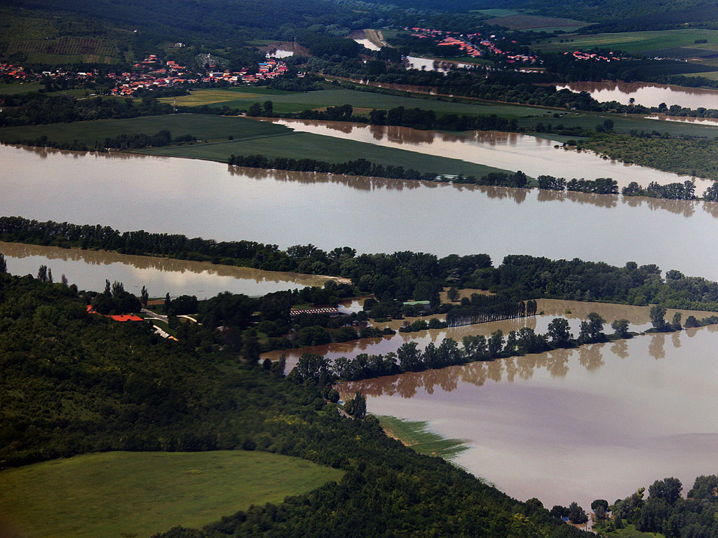 Hochwasser an der Donau