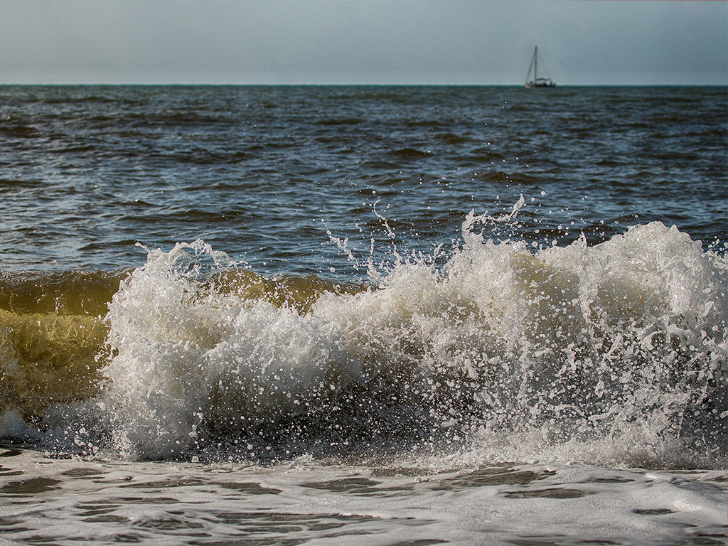 Welle, Wasser, See, Natur