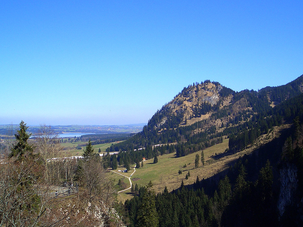 Das Schloss Neuschwanstein - Kostenloses Hintergrundbild