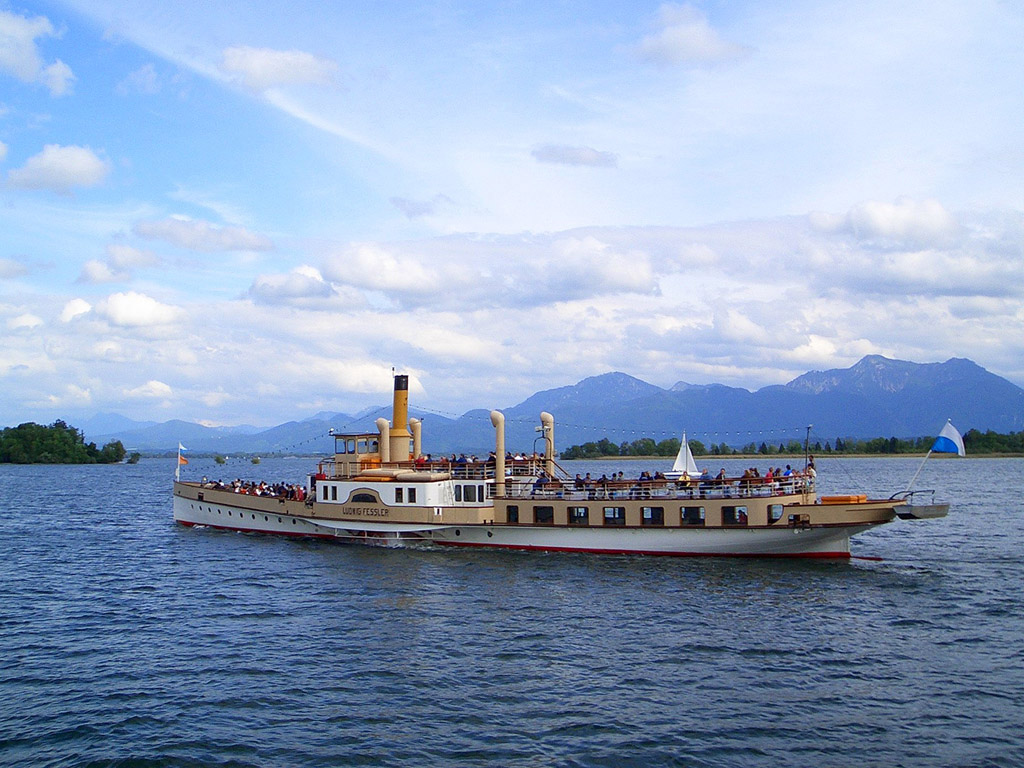 Chiemsee - das bayerische Meer - Kostenloses Hintergrundbild