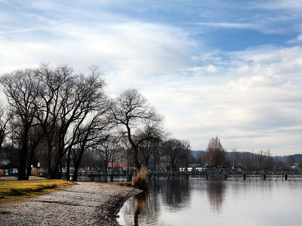 Chiemsee, Deutschland - 01-01-2013 - das bayerische Meer - Kostenloses Hintergrundbild