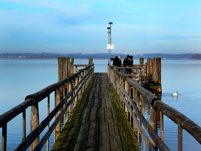 Der Chiemsee - Seebrücke, Pier