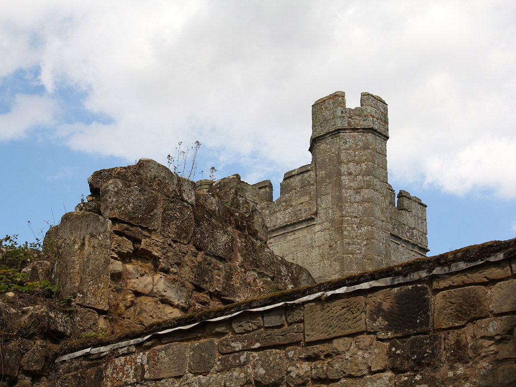 Bodiam Castle (East Sussex, England) - Schloss, Wasserburg