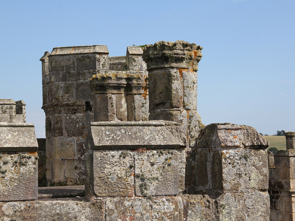 Bodiam Castle (East Sussex, England) - Schloss, Wasserburg