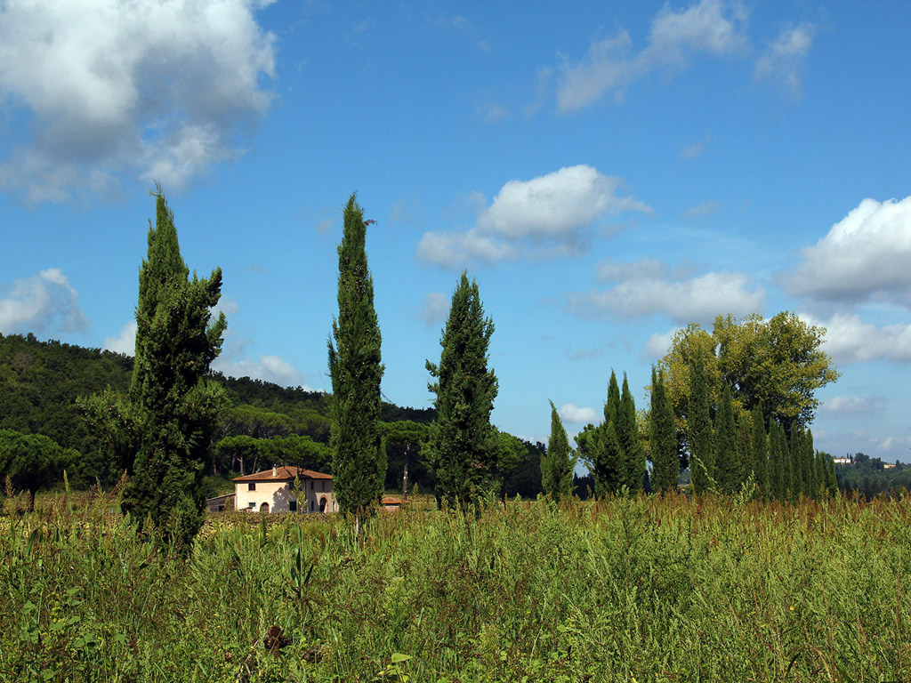 Toskana, Italien, Landschaft