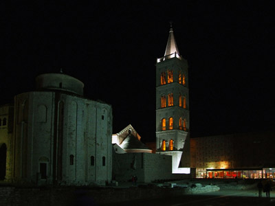 Zadar by night