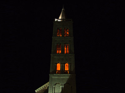 Zadar by night