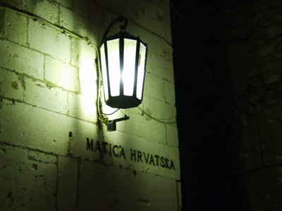 Zadar by night