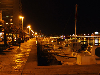 Zadar by night