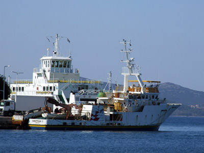 Zadar, Kroatien: Hafen und Meer