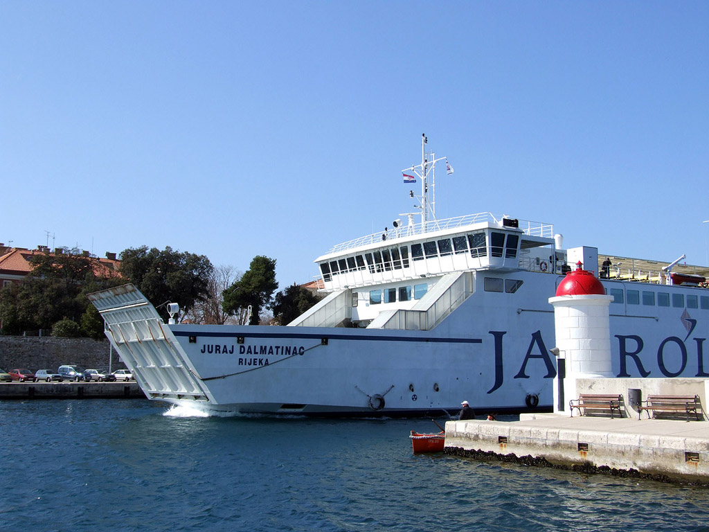 Zadar 005 - Hafen im Adriatischen Meer