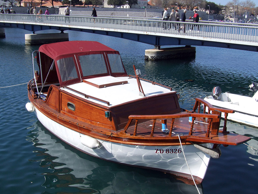 Zadar: Hafen im Adriatischen Meer, Kroatien - Hintergrundbild gratis