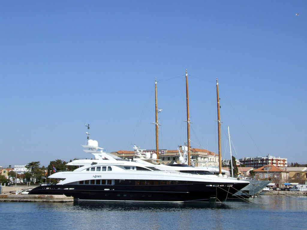 Zadar 012 - Hafen im Adriatischen Meer