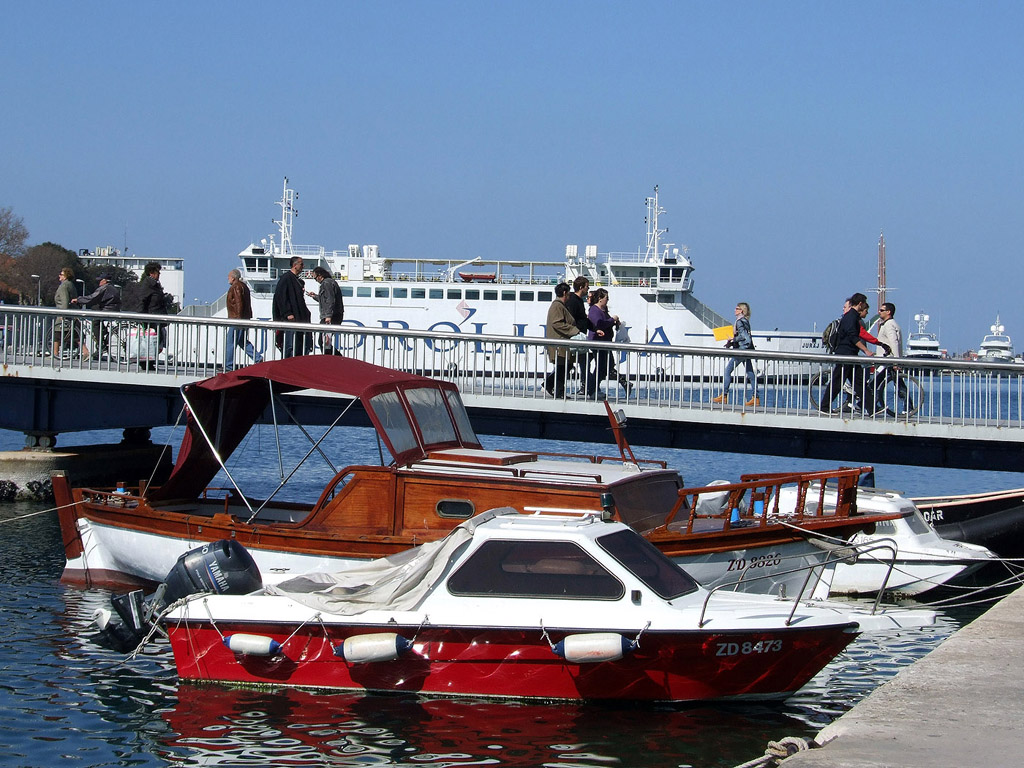 Zadar 019 - Hafen im Adriatischen Meer