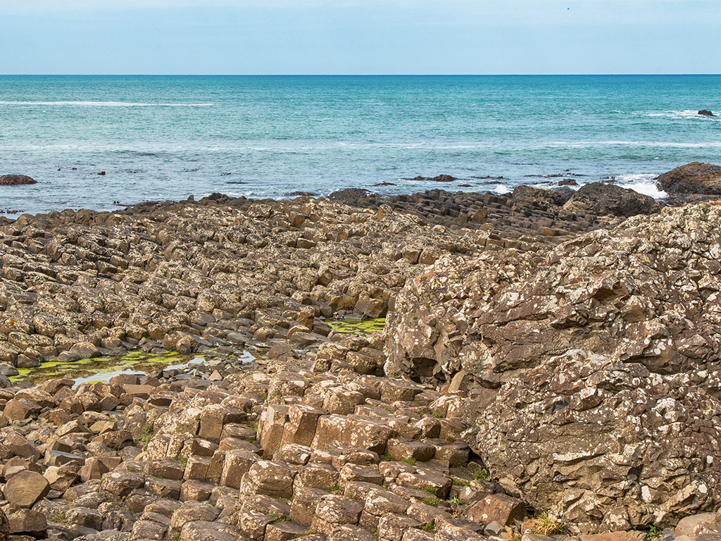 Der Damm des Riesen - Giant's Causeway