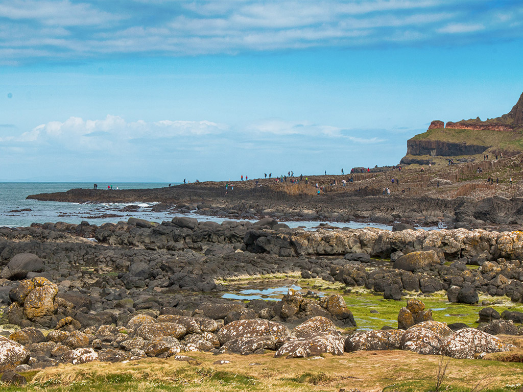 Der Damm des Riesen - Giant's Causeway