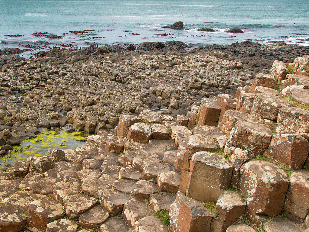 Der Damm des Riesen - Giant's Causeway