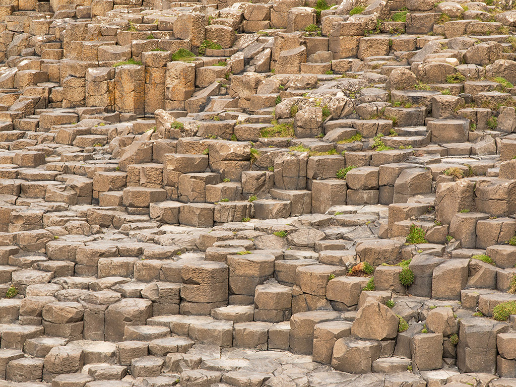 Der Damm des Riesen - Giant's Causeway