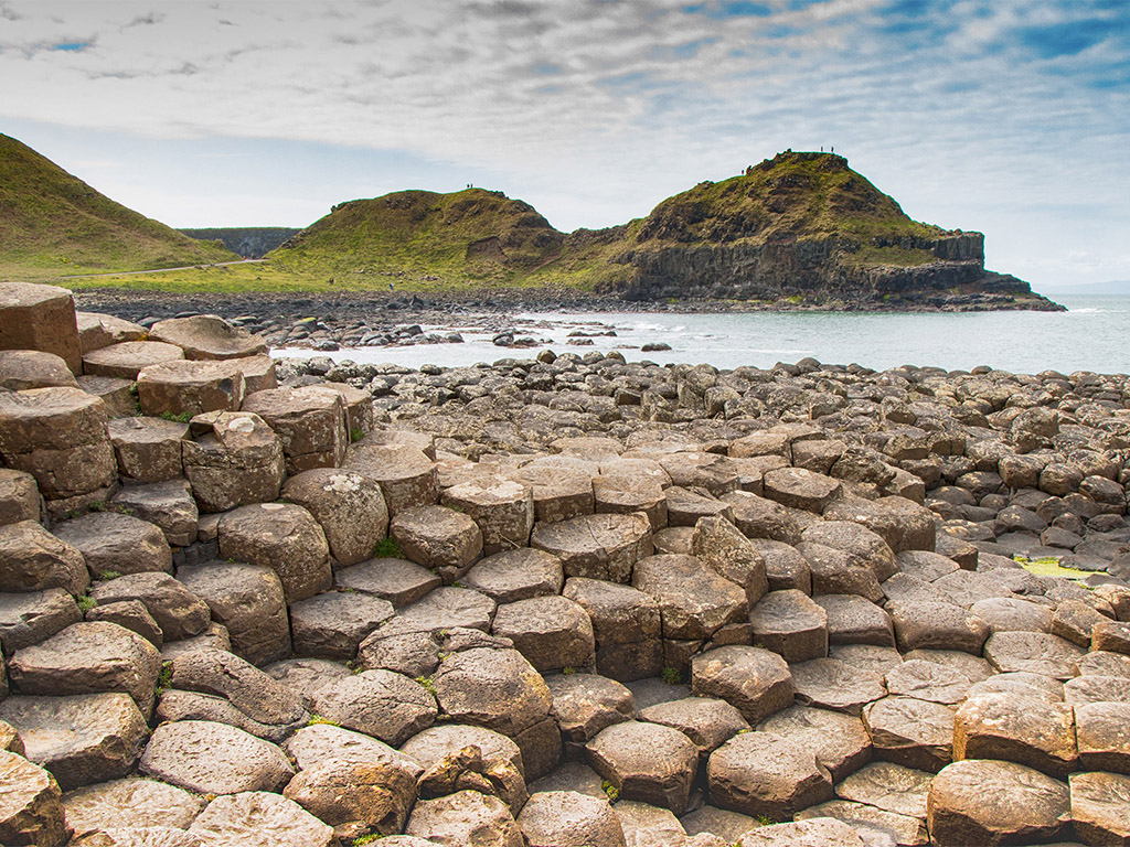 Der Damm des Riesen - Giant's Causeway