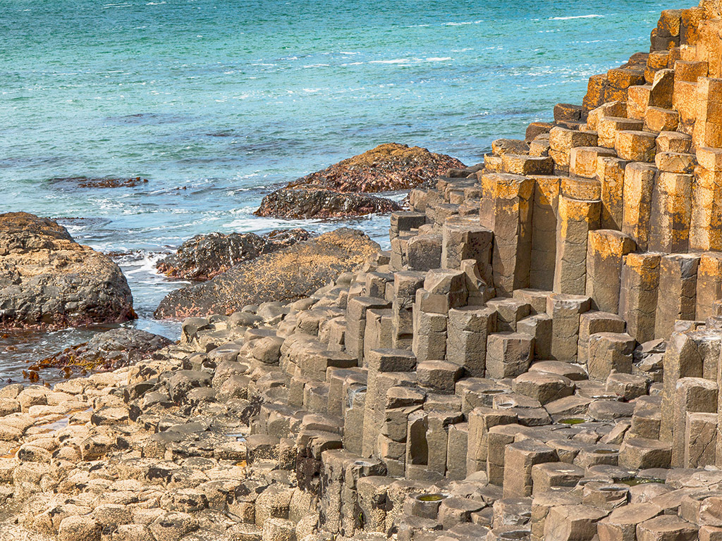 Der Damm des Riesen - Giant's Causeway