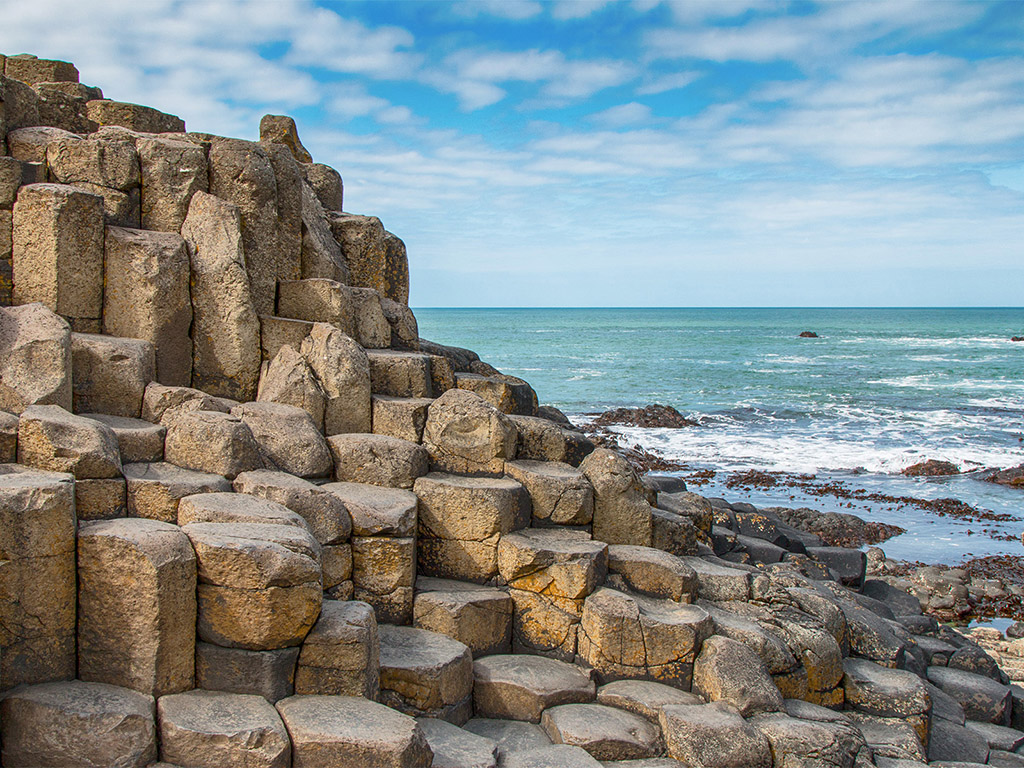 Der Damm des Riesen - Giant's Causeway