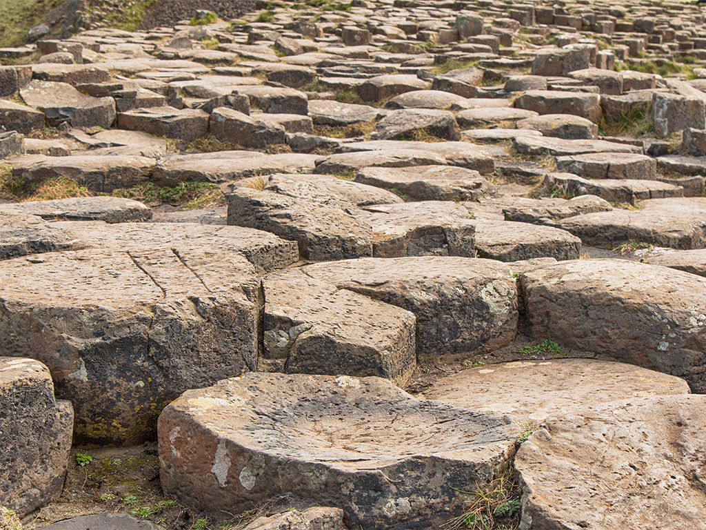 Der Damm des Riesen - Giant's Causeway