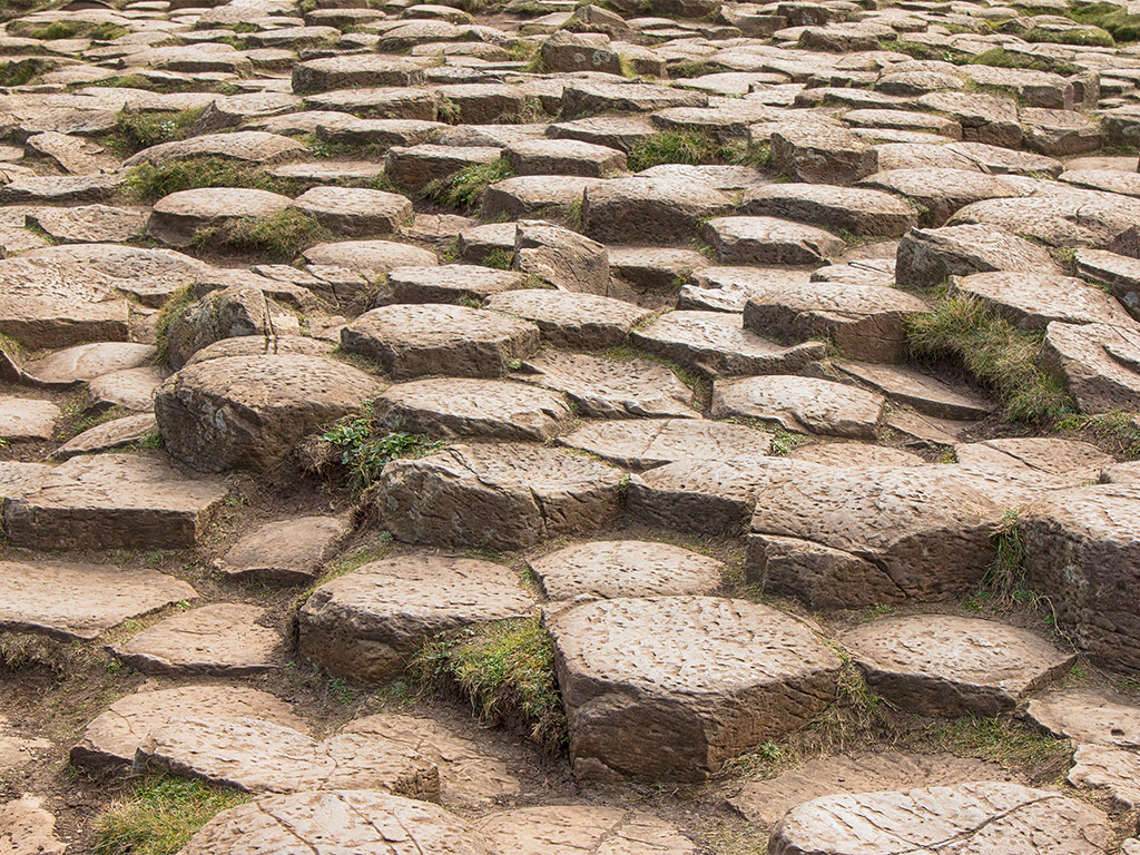 Der Damm des Riesen - Giant's Causeway