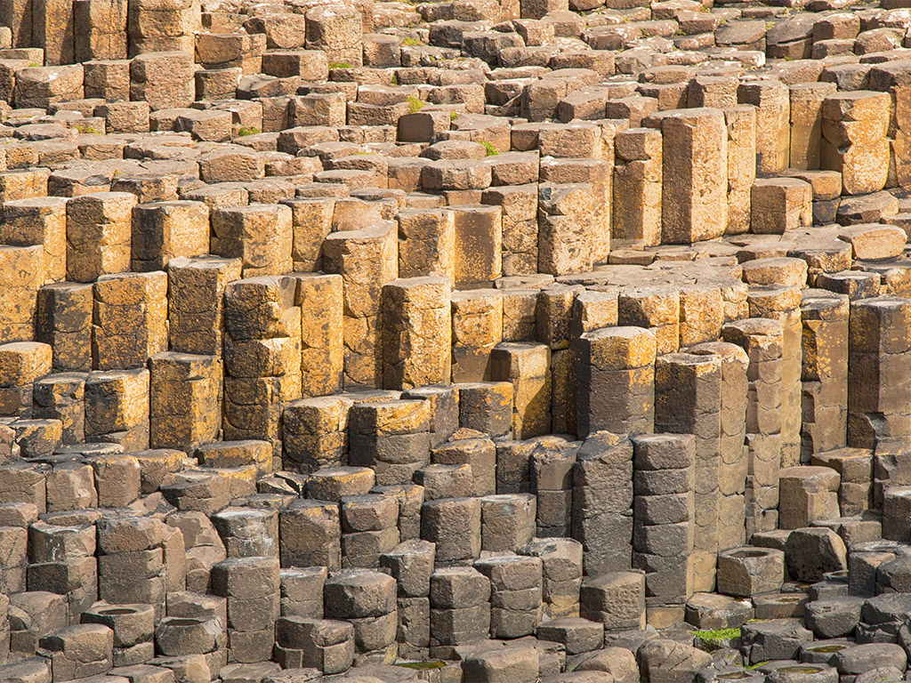 Der Damm des Riesen - Giant's Causeway 016