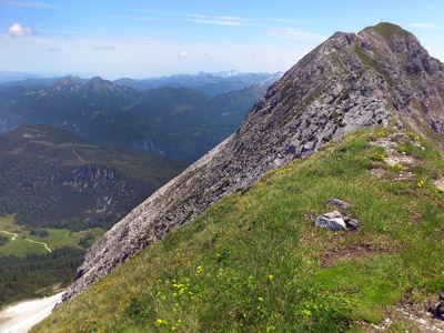 Die Alpen im Sommer