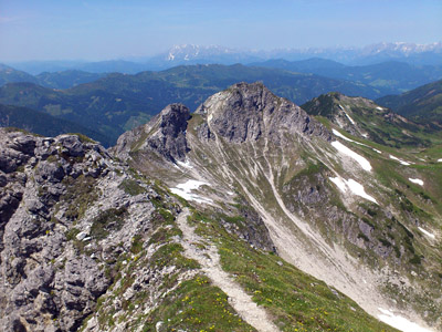 Die Alpen im Sommer