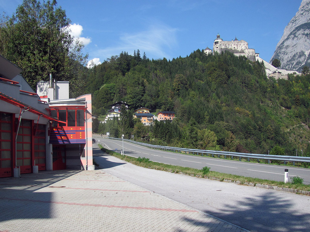 Festung Hohenwerfen, Ősterreich - Hintergrundbilder kostenlos - Reise & Urlaub - Wallpaper gratis