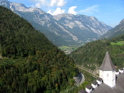 Die Burg Hohenwerfen