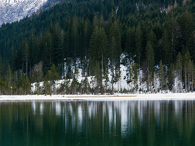 Der Jägersee in Kleinarl, Österreich