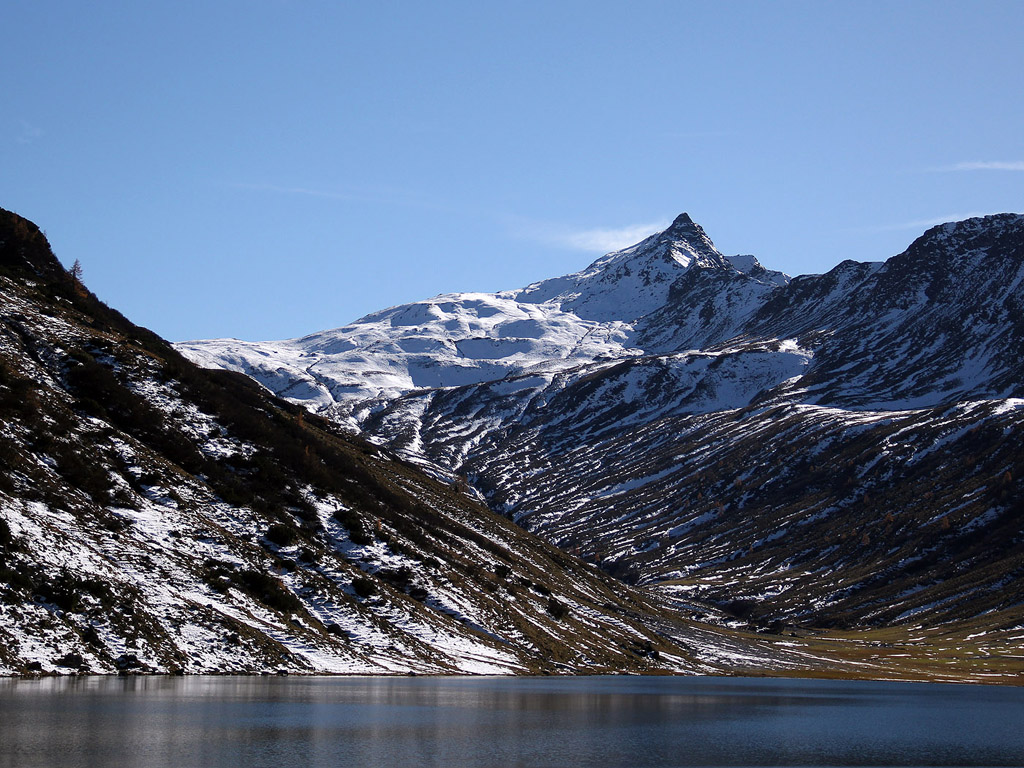 Der Tappenkarsee in Kleinarl, Ősterreich (die Alpen) - Ősterreich, Salzburgerland