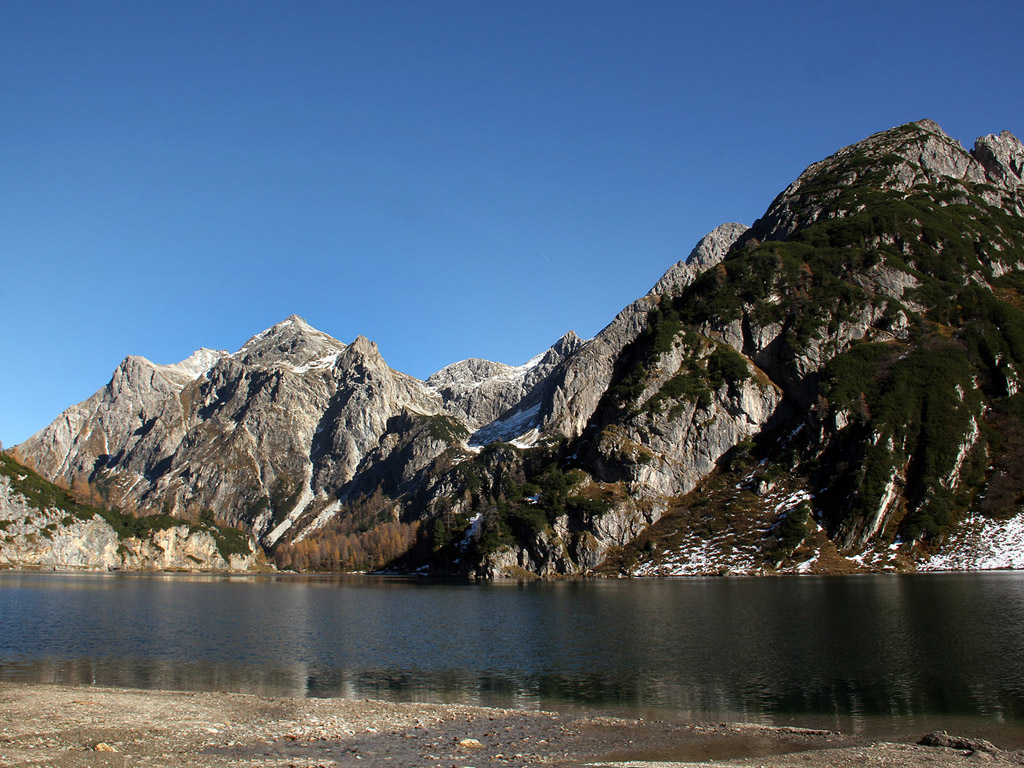 Der Tappenkarsee in Kleinarl, Ősterreich (die Alpen) - Ősterreich, Salzburgerland