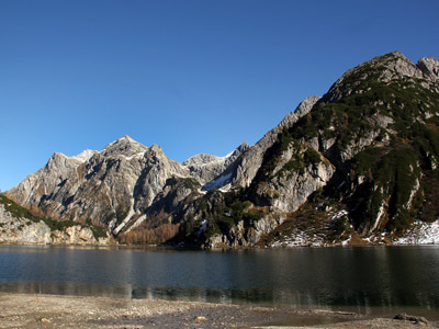 Der Tappenkarsee in Kleinarl, Österreich