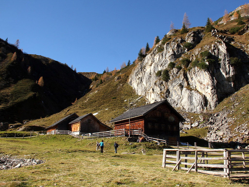 Der Tappenkarsee in Kleinarl, Ősterreich (die Alpen) - Ősterreich, Salzburgerland