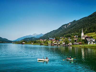 Weissensee, Kärnten, Österreich